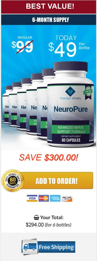 NeuroPure 6 bottle
